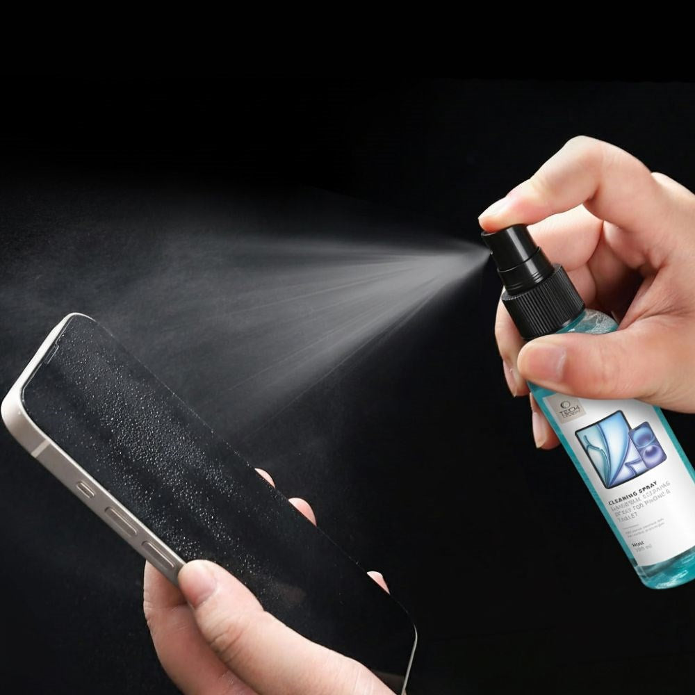 Tech-Protect Rengöringsset m. Rengöringsspray & Duk – Mint