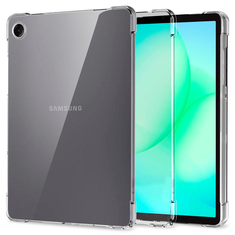 Samsung Galaxy Tab A11 / A9 Tech-Protect FlexAir Plast Skal – Genomskinlig