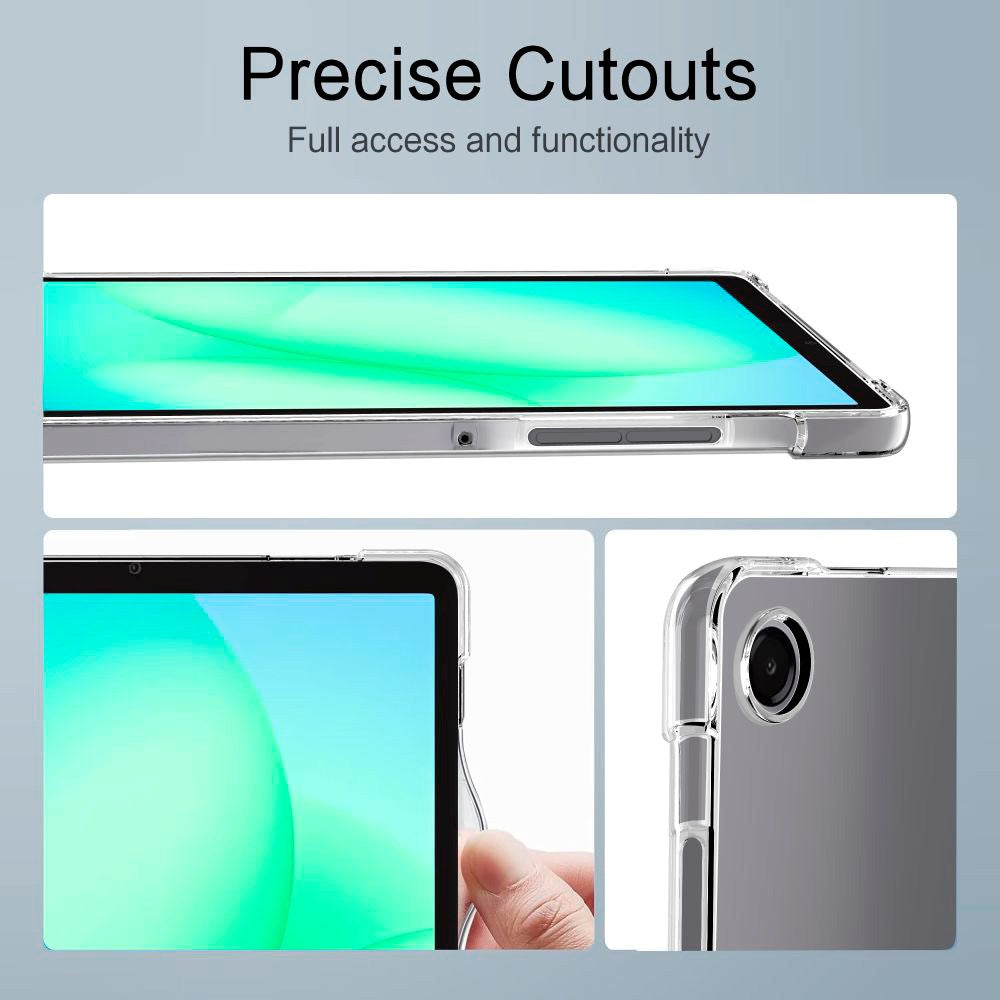 Samsung Galaxy Tab A11 / A9 Tech-Protect FlexAir Plast Skal – Genomskinlig