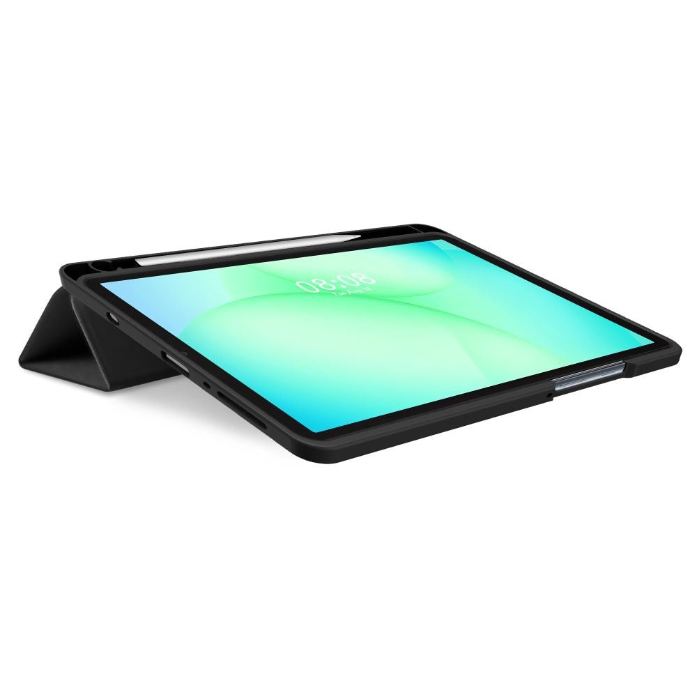 Samsung Galaxy Tab A11 / A9 Tech-Protect SC Pen Canvas Fodral m. Stylus Hållare - Svart