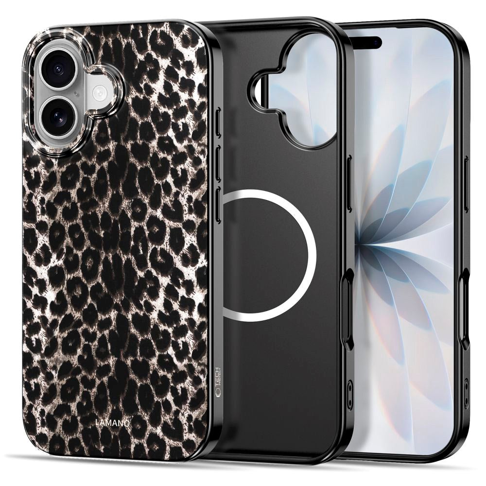 iPhone 17 Tech-Protect Lamano Skal - MagSafe Kompatibel - Leopard