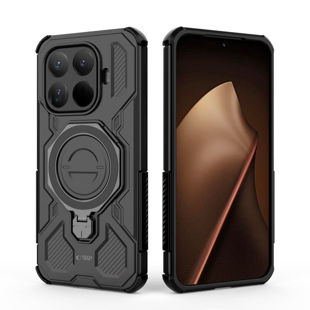 Xiaomi 15T Pro Tech-Protect TacticStand Hantverkar Skal - MagSafe Kompatibel - Svart