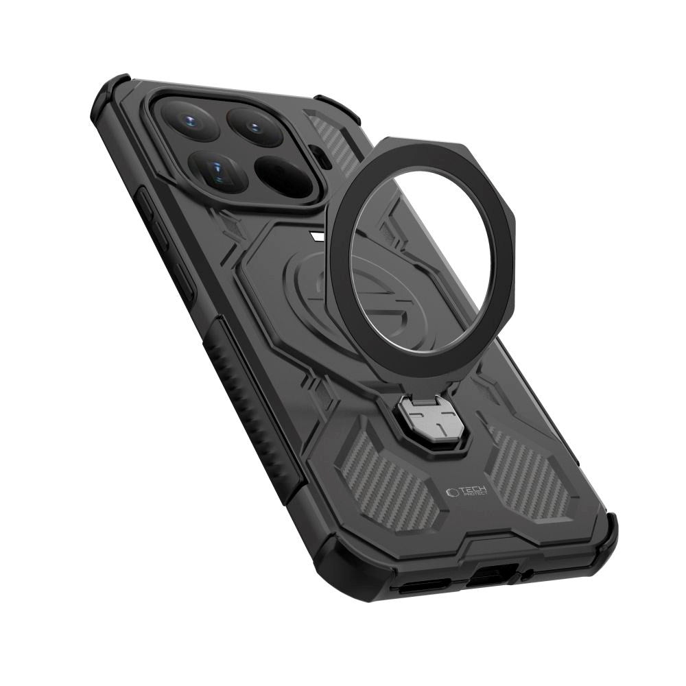 Xiaomi 15T Pro Tech-Protect TacticStand Hantverkar Skal - MagSafe Kompatibel - Svart