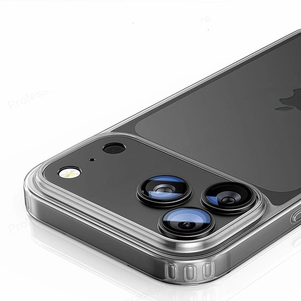 iPhone 17 Pro Max Tech-Protect Cam Fit+ Kameralinsskyddsglas - Silver
