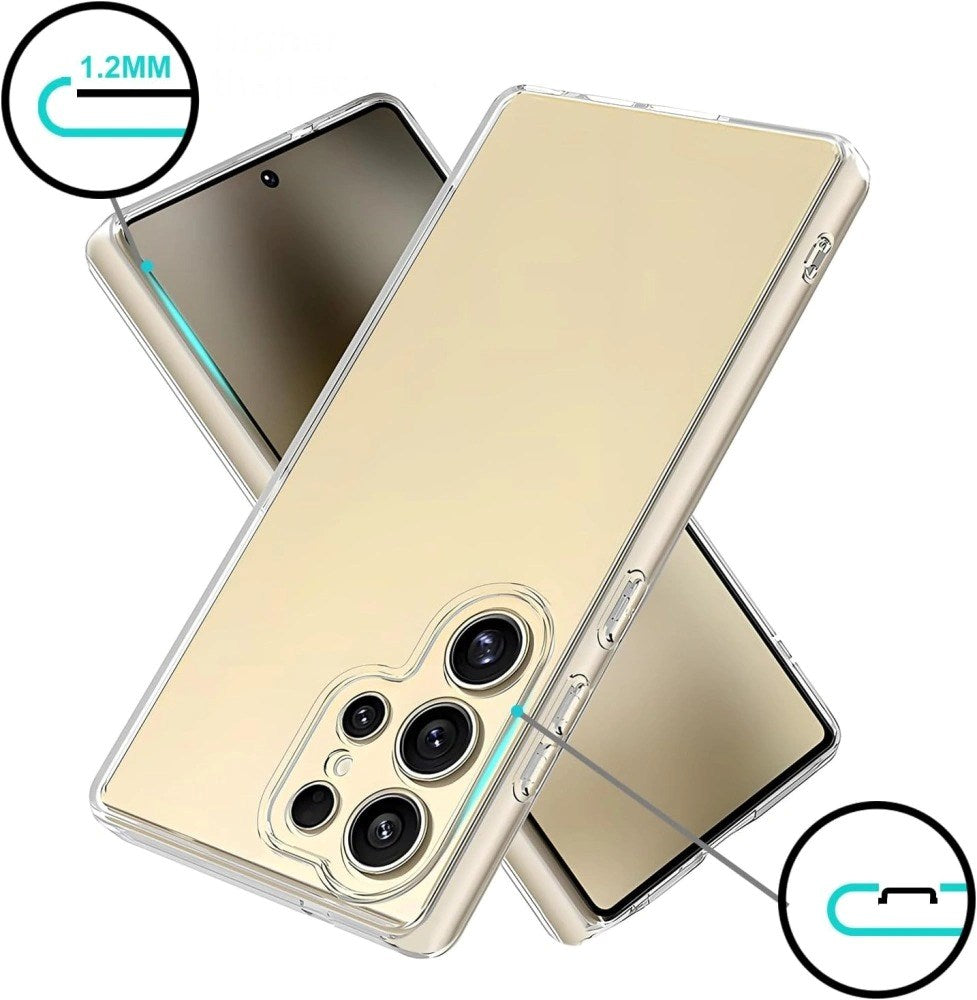 Samsung Galaxy S26 Ultra Tech-Protect Flexair Hybrid Skal - Genomskinlig