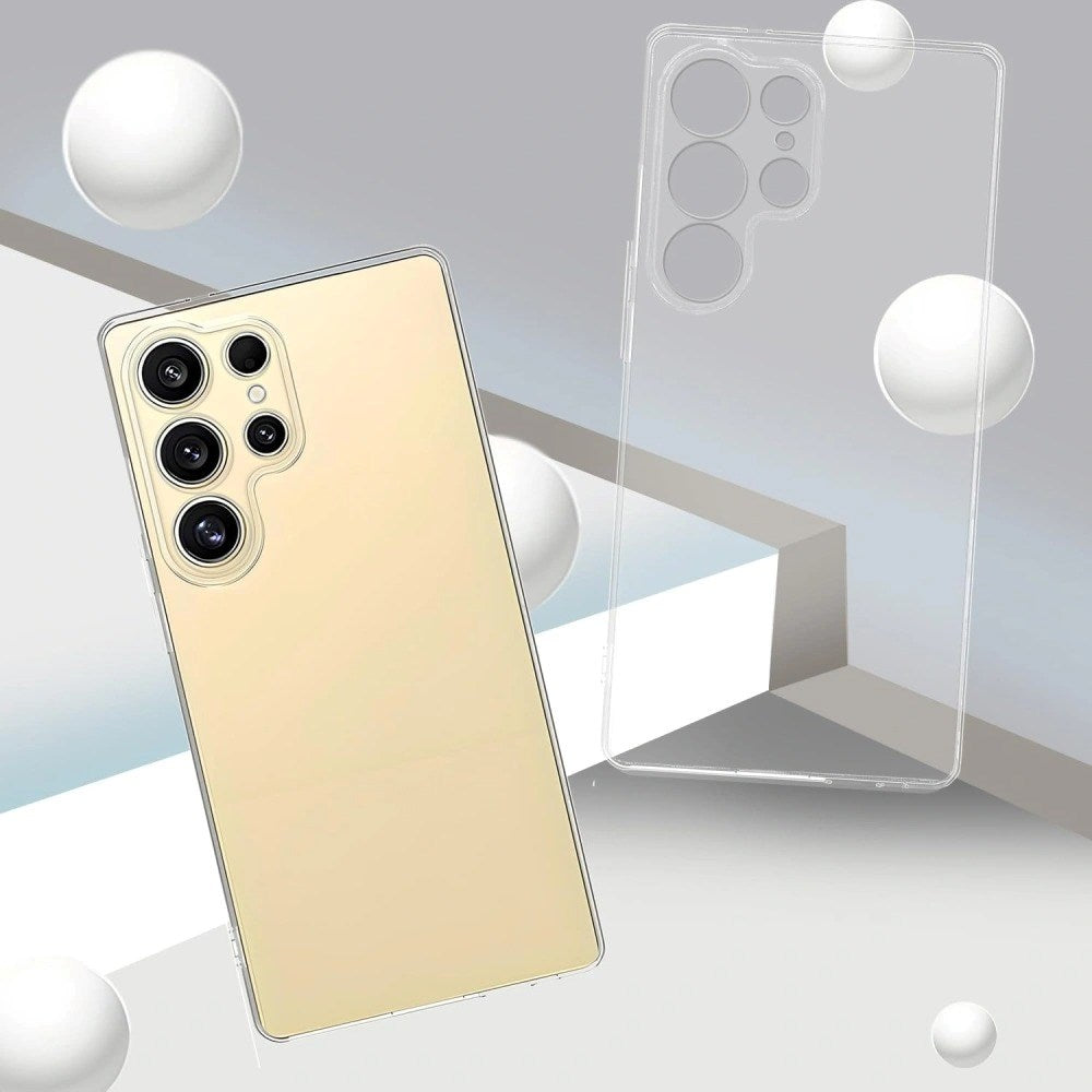 Samsung Galaxy S26 Ultra Tech-Protect Flexair Hybrid Skal - Genomskinlig