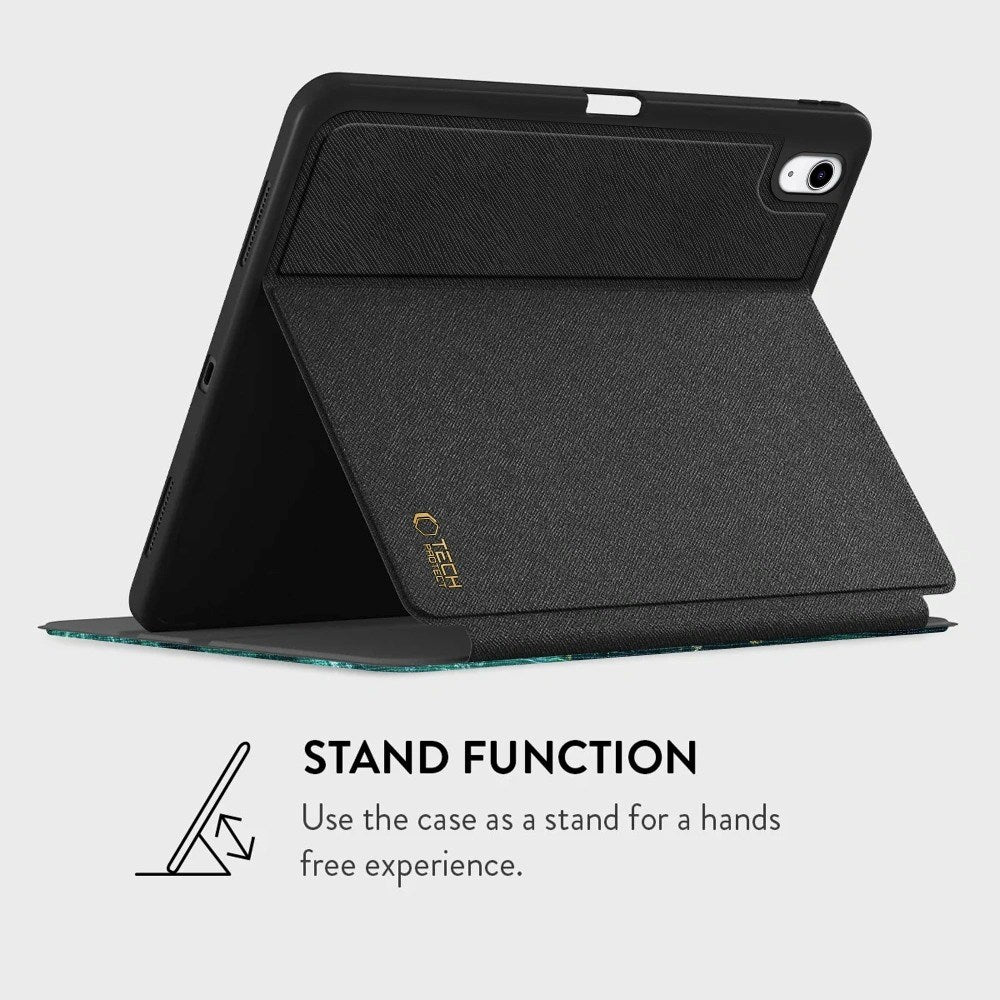 iPad 10.9" (2024 / 2022) / 11" (2025) Tech-Protect Lamano Fodral - Verde Aura