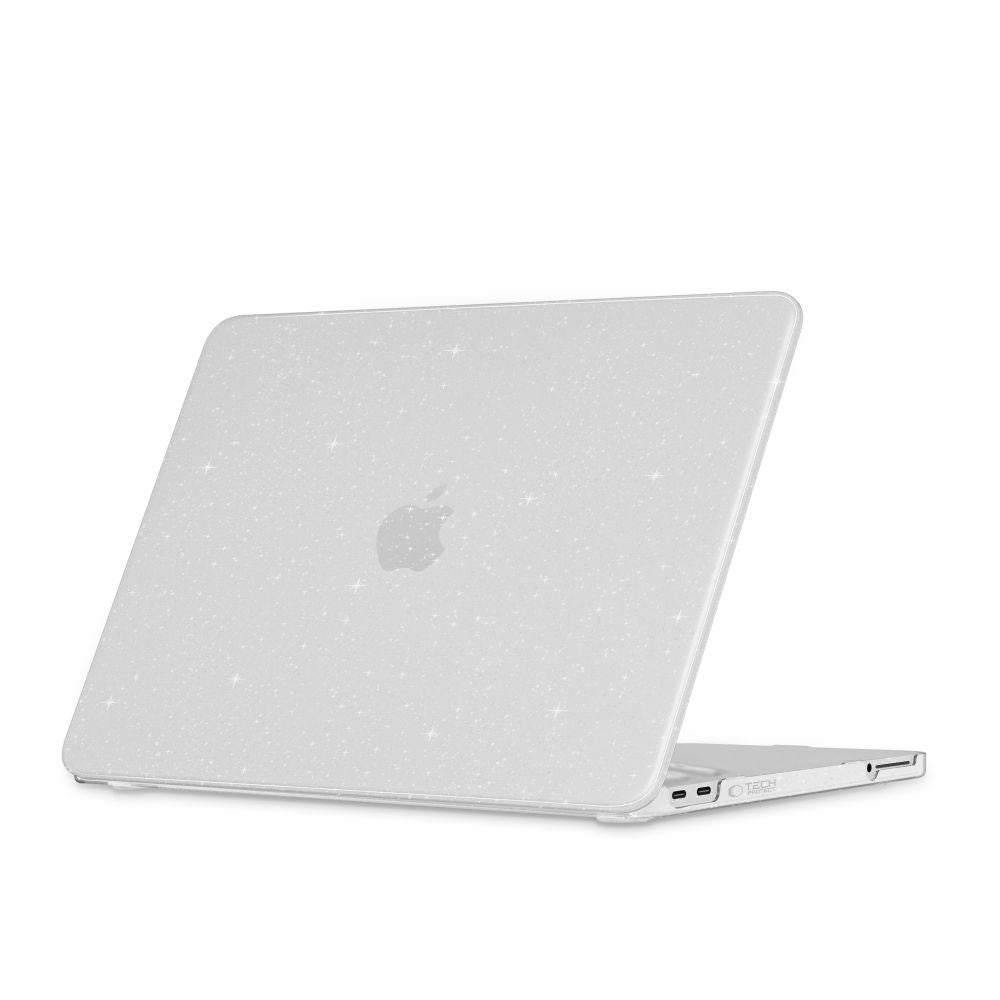 MacBook Neo 13 A18 Pro (2026) Tech-Protect Smartshell Skal - Glitter Clear