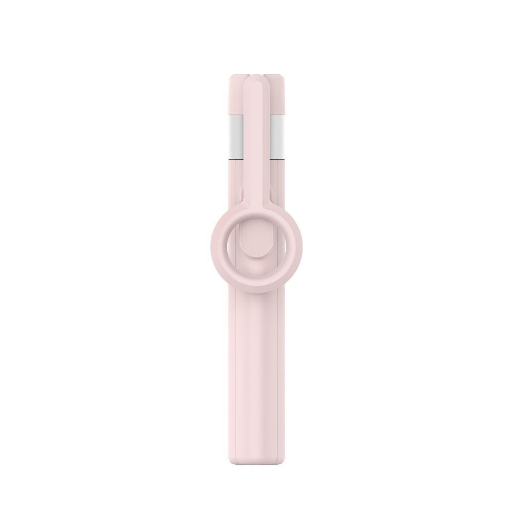 Tech-Protect L10S Bluetooth Tripod Selfie Stick – MagSafe Kompatibel – Rosa / Silver