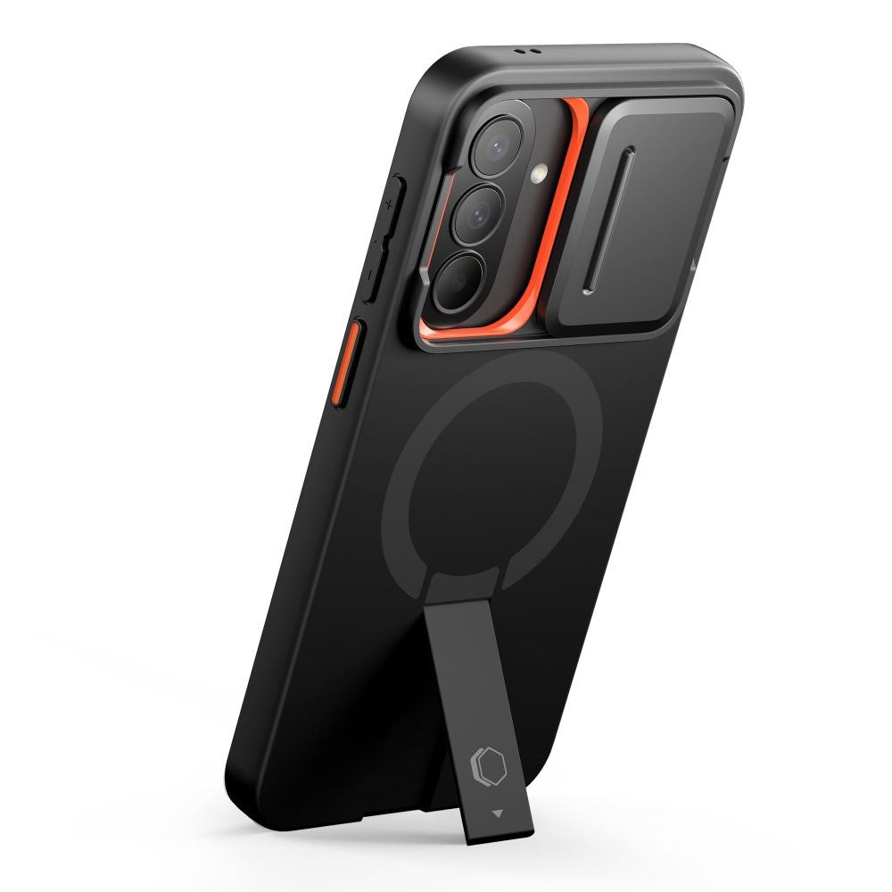 Samsung Galaxy A57 Tech-Protect Kevlar Aura Hybrid Skal - MagSafe Kompatibel - Svart