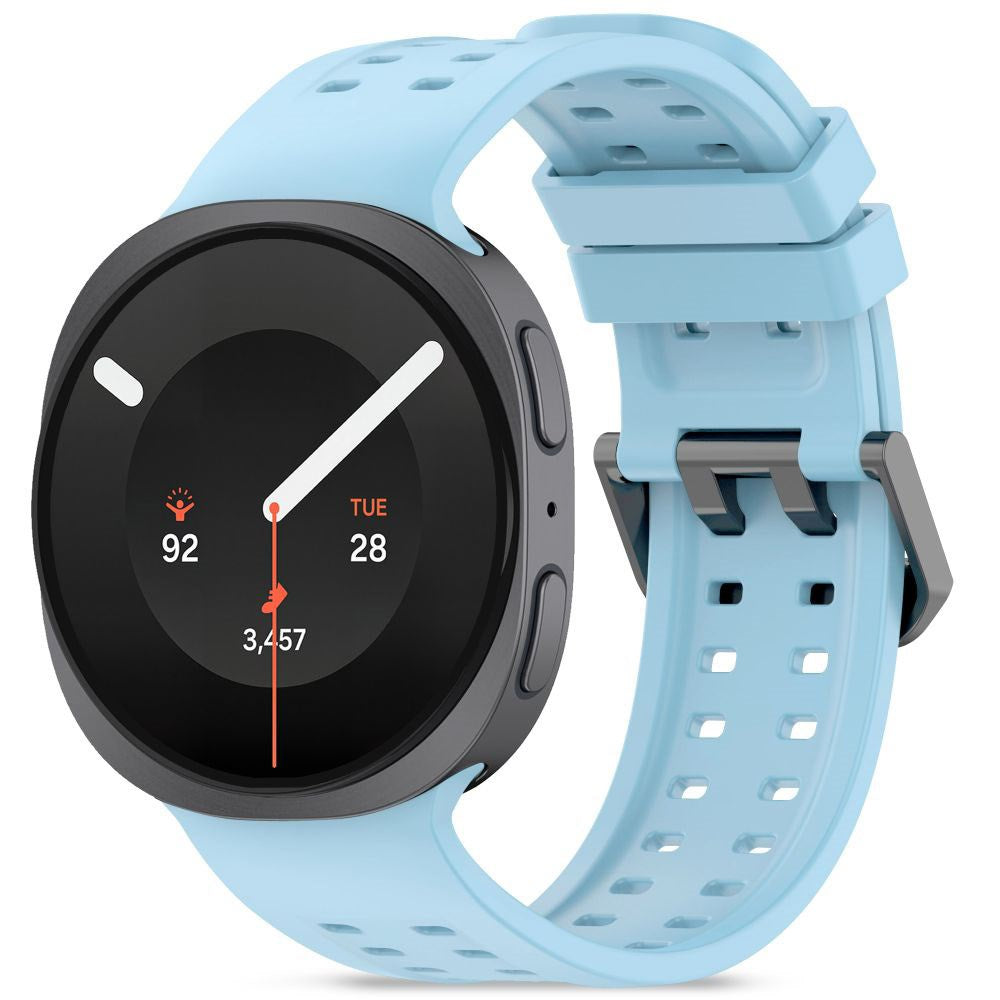 Samsung Galaxy Watch 8 / 9 / Classic (40 / 44 / 46mm) Tech-Protect Silicone Air Klockarmband - Ljusblå