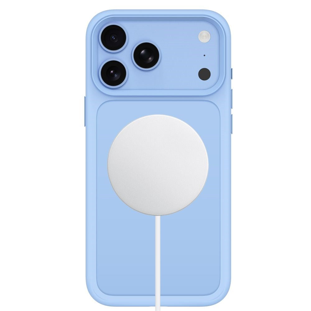 iPhone 18 Pro / 17 Pro Tech-Protect MagMat Skal - MagSafe Kompatibel - Matt Ljusblå