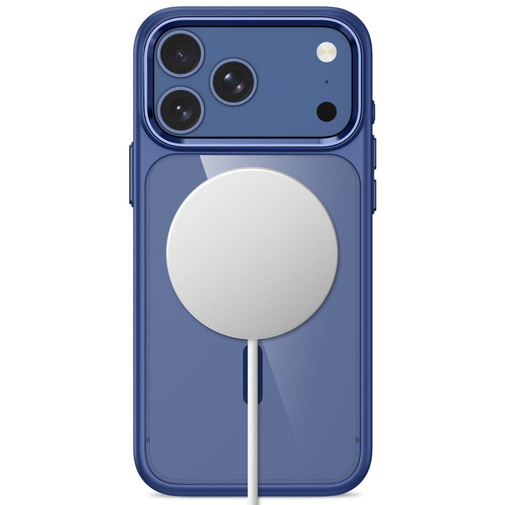 iPhone 18 Pro Max / 17 Pro Max Tech-Protect MagMat Skal - MagSafe Kompatibel - Genomskinlig / Blå