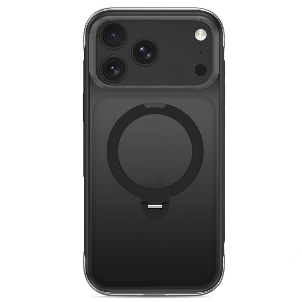 iPhone 18 Pro / 17 Pro Tech-Protect MagAir Stand Skal med Kickstand - MagSafe Kompatibel - Matt Svart