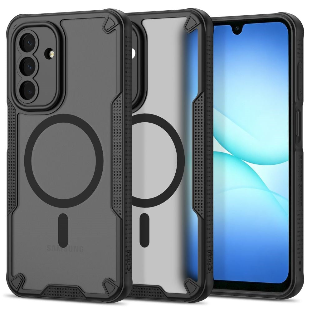 Samsung Galaxy A17 (5G) / A18 / A26 Tech-Protect Rugged Shield Skal - MagSafe Kompatibel - Matt Svart