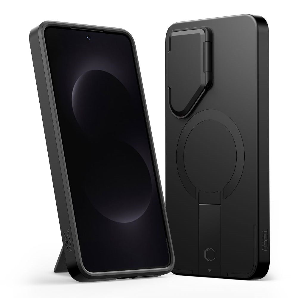 Samsung Galaxy S26 Tech-Protect Kevlar Aura Hybrid Skal - MagSafe Kompatibel - Svart
