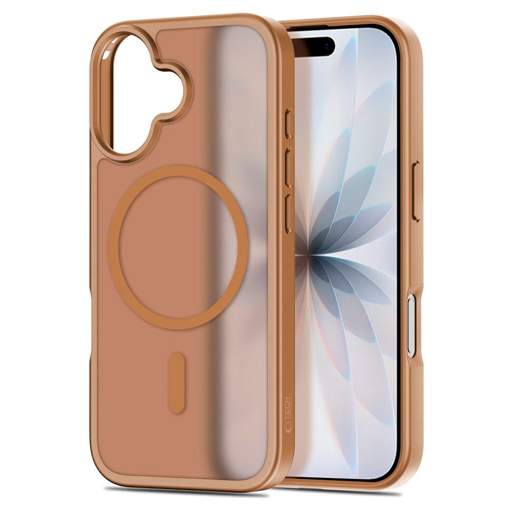 iPhone 17 Tech-Protect BasicMag Hybrid Skal - MagSafe Kompatibel - Matt Brun