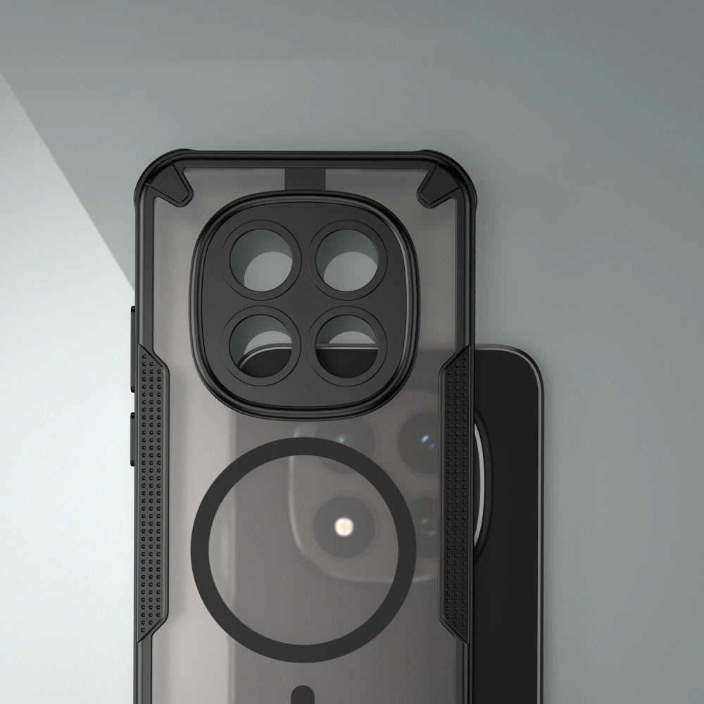 Xiaomi Redmi Note 15 Pro Tech-Protect Rugged Shield Skal - MagSafe Kompatibel - Mattsvart