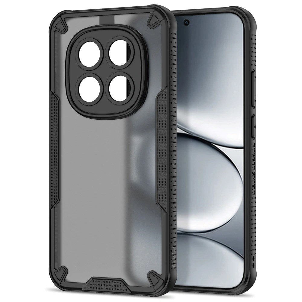 Xiaomi Redmi Note 15 Pro Tech-Protect Rugged Shield Skal - Mattsvart