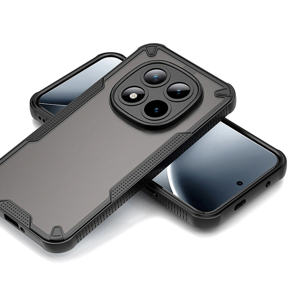 Xiaomi Redmi Note 15 Pro+ (Plus) Tech-Protect Rugged Shield Skal - Mattsvart