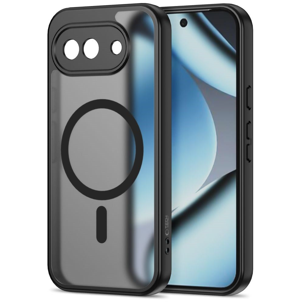 Google Pixel 10a Tech-Protect MagMat Hybrid Skal - MagSafe Kompatibel - Svart