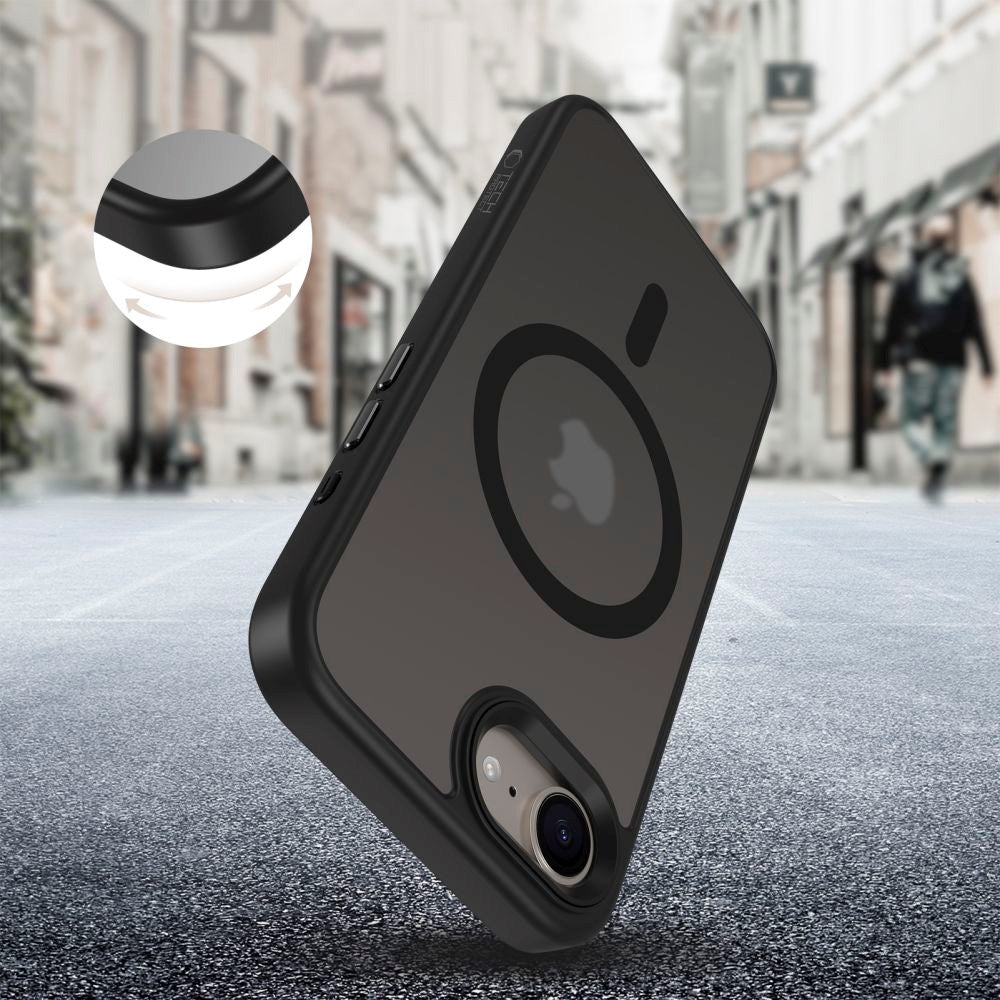 iPhone 16e Tech-Protect Magmat Skal - MagSafe Kompatibel - Matt Svart
