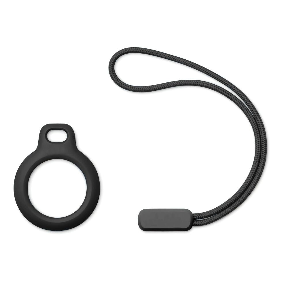 Tech-Protect Apple Airtag Rough Chain Hållare med String - 2 st. - Svart