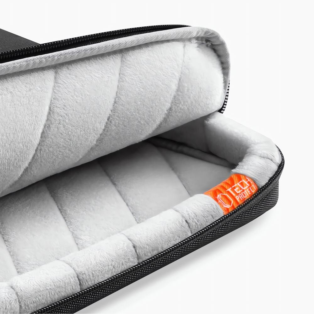 Tech-Protect Defender MacBook / Laptop 17" Väska - Svart
