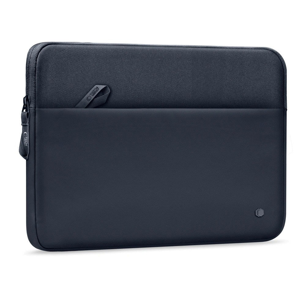 Tech-Protect MacBook / Laptop 13-14" Sleeve med Fodrad Insida & Ficka - Mörkblå