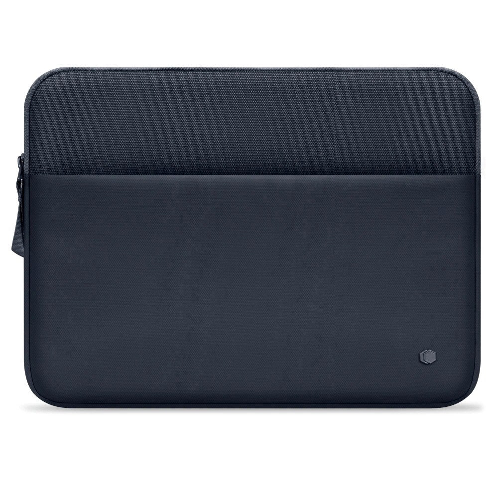 Tech-Protect MacBook / Laptop 13-14" Sleeve med Fodrad Insida & Ficka - Mörkblå