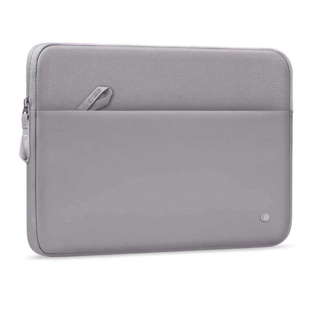 Tech-Protect MacBook / Laptop 13-14" Sleeve med Fodrad Insida & Ficka - Grå