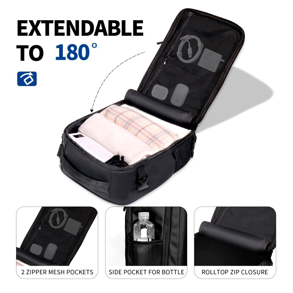 Tech-Protect Defender S50 Resväska - 20L / 40 x 20 x 25 cm - Svart