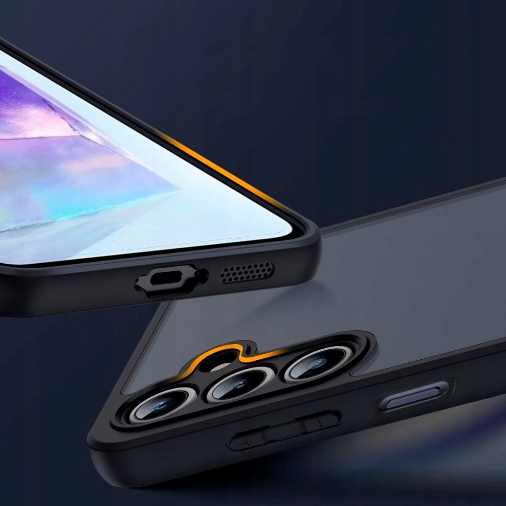 Motorola Moto G55 Tech-Protect MagMat Plast Skal - Transparent / Svart