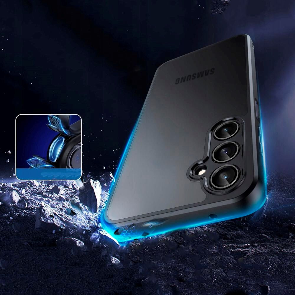 Motorola Moto G55 Tech-Protect MagMat Plast Skal - Transparent / Svart