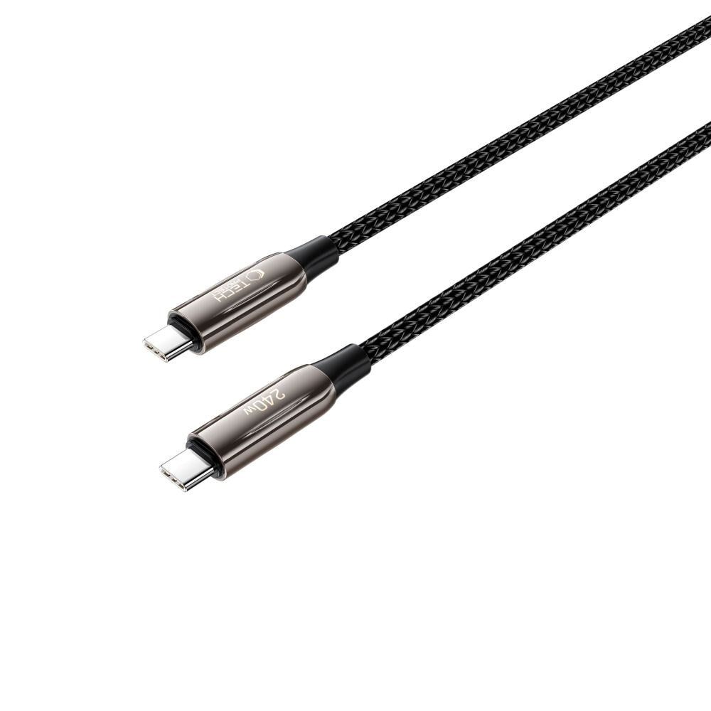 Tech-Protect Ultraboost UB10T PD 240W USB-C till USB-C-Kabel 1m - Svart