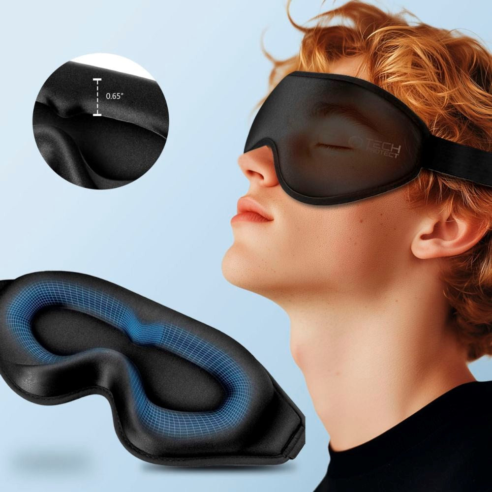 Tech-Protect Sovmask - Svart
