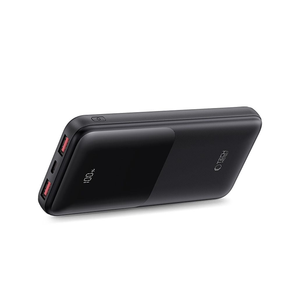 Tech-Protect Powerbank 10000mAh – Snabbladdning med 22.5W - Svart