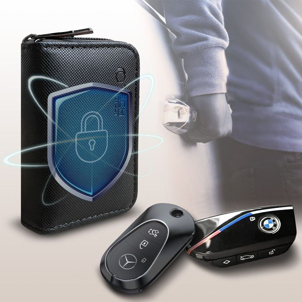 Tech-Protect KLR300 Bilnyckelfodral med RFID-Blockering - Svart