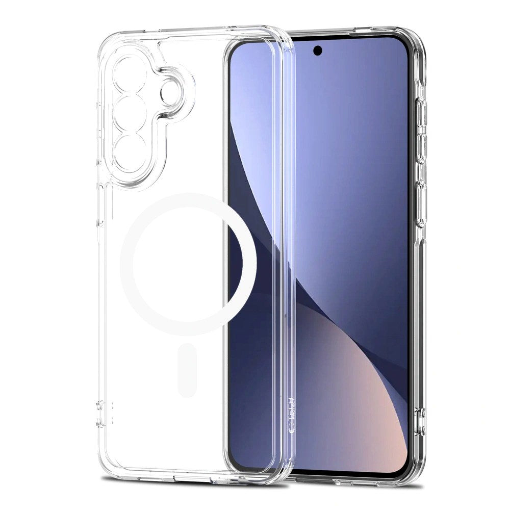 Samsung Galaxy A57 Tech-Protect Flexair Hybrid Skal - MagSafe Kompatibel - Genomskinlig