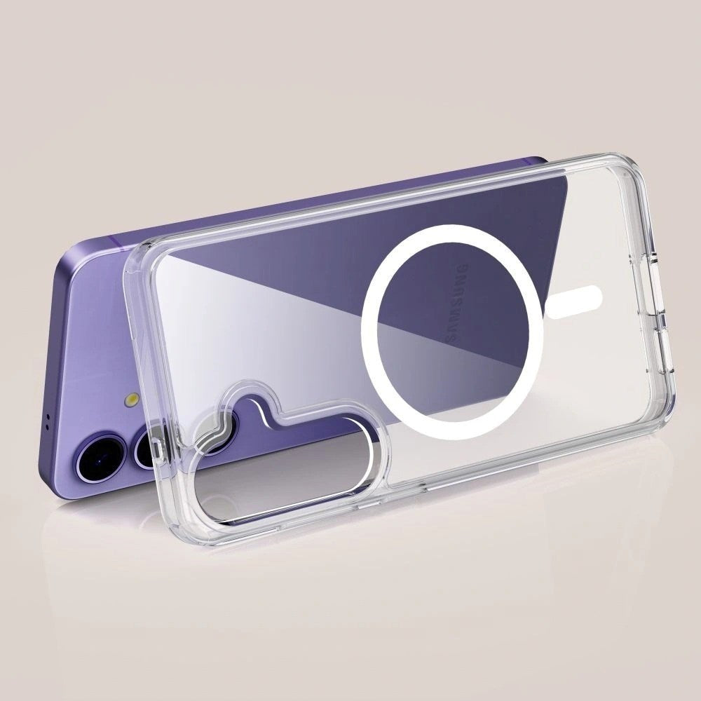 Samsung Galaxy A57 Tech-Protect Flexair Hybrid Skal - MagSafe Kompatibel - Genomskinlig