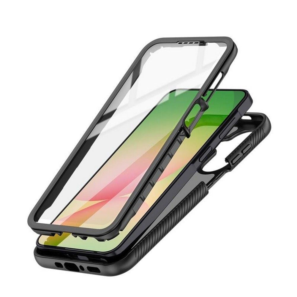 Samsung Galaxy A27 / A37 / A36 / A56 Tech-Protect Defense Skal med Skärmskydd - Mattsvart