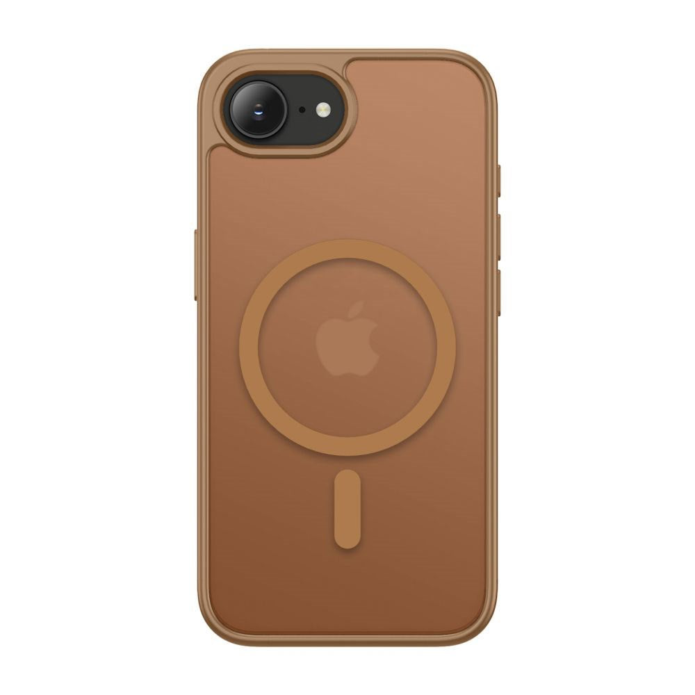 iPhone 17e / 16e Tech-Protect BasicMag Hybrid Skal - MagSafe Kompatibel - Matt Brun