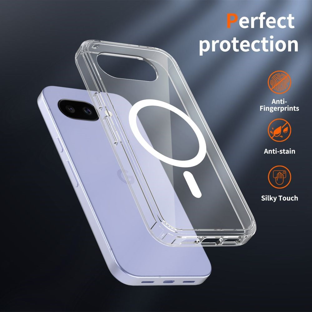 Google Pixel 10a Tech-Protect Flexair Hybrid Skal - MagSafe Kompatibel - Genomskinlig