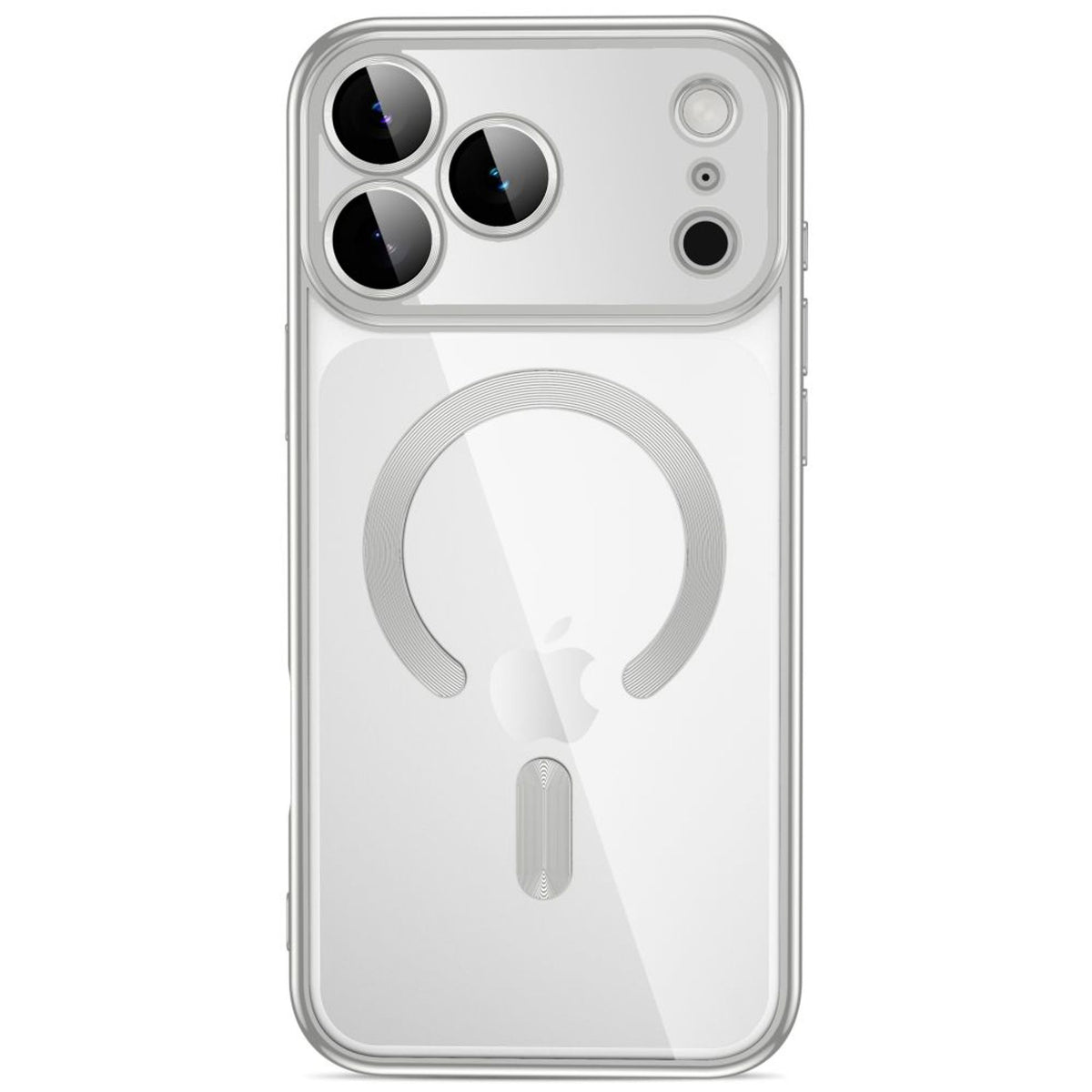 iPhone 18 Pro / 17 Pro Tech-Protect MagFlex Skal - MagSafe Kompatibel - Silver / Transparent