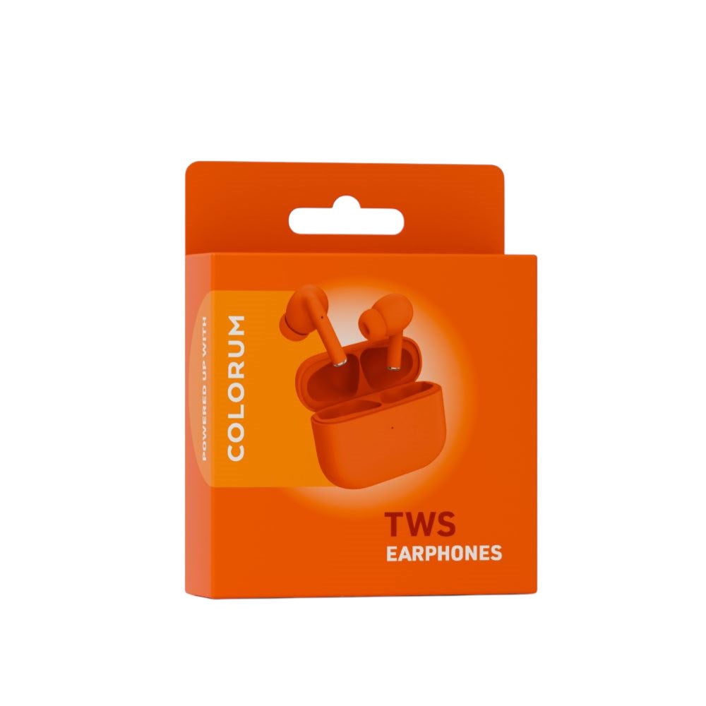 Colorum True Wireless Hörlurar - Orange