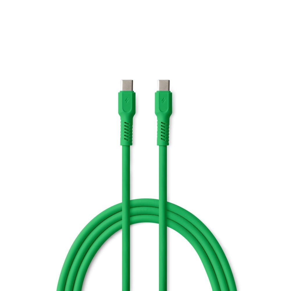Colorum 60W USB-C till USB-C Kabel - 1.8m - Green