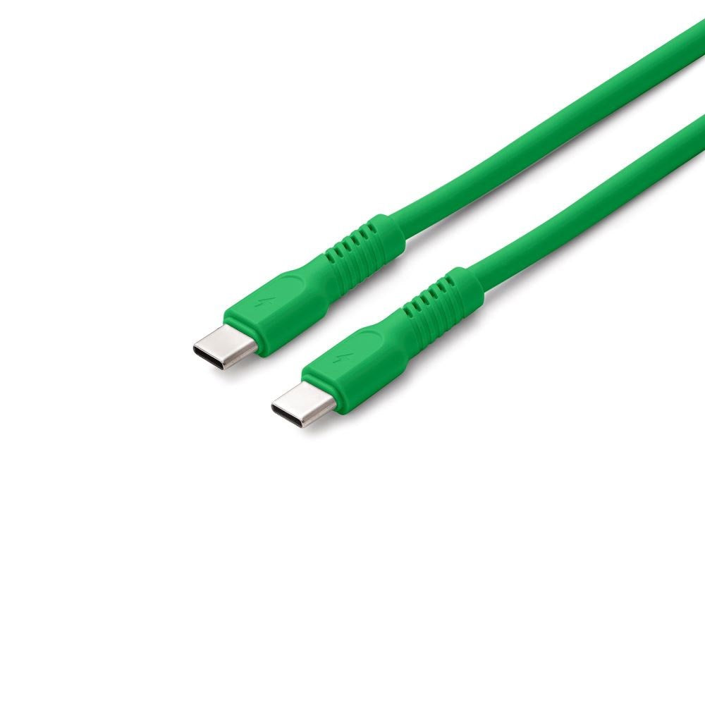 Colorum 60W USB-C till USB-C Kabel - 1.8m - Green