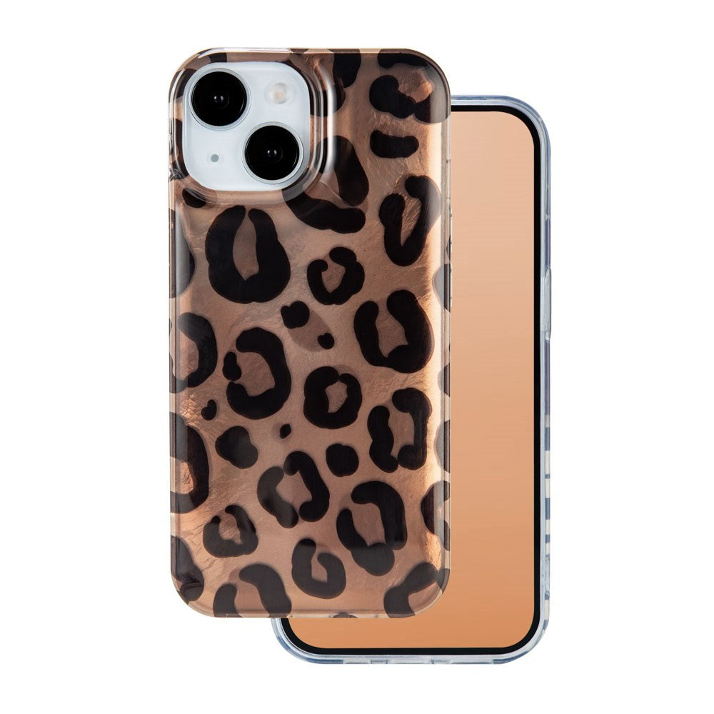 iPhone 15 Flexibelt Plast Skal - Panther