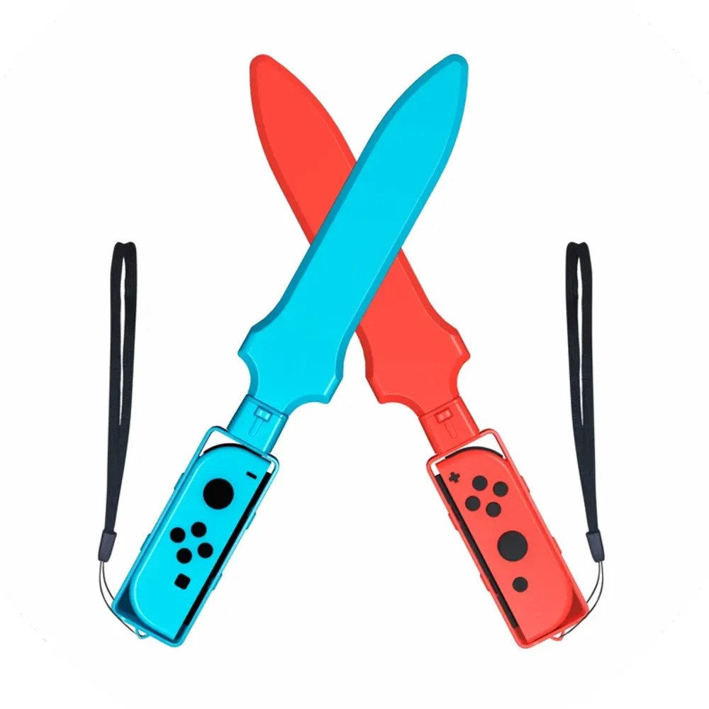 Nintendo Switch Hurtel Sportset 10-i-1 - Familjepaket - Röd / Blå