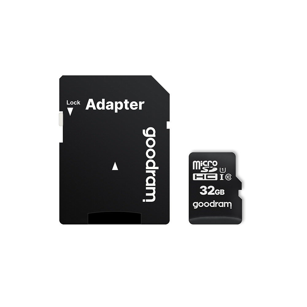 GoodRam 32GB Micro SDHC Minneskort - Svart